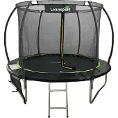 Wisam Trampoline LEAN Sport Max, 10 voet, zwart-groen