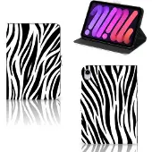 B2Ctelecom iPad Mini 6 (2021) Flip Case Zebra