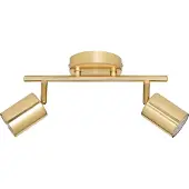 Atmosphera Vico Wandlamp - Goud Metaal, 28 x 10 x 16,5 cm