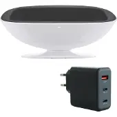 Lava Music Laadstation Space Charger 36, grijs, met netadapter