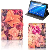 B2Ctelecom Lenovo Tab E10 Tablet Cover Bosje Bloemen