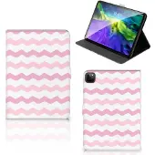 B2Ctelecom iPad Pro 11 2020/2021/2022 Tablet Hoes Waves Roze