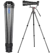 Leofoto LM-323C tripod Digitaal/filmcamera 3 poot/poten Zwart