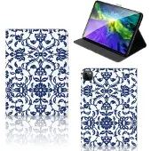 B2Ctelecom iPad Pro 11 2020/2021/2022 Tablet Cover Flower Blue