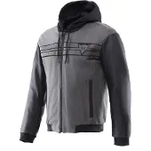 Dainese Vintedge, leren jas ,grijs/zwart ,56