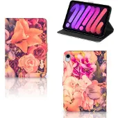 B2Ctelecom iPad Mini 6 (2021) Tablet Cover Bosje Bloemen