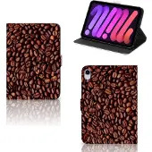 B2Ctelecom iPad Mini 6 (2021) Tablet Stand Case Koffiebonen
