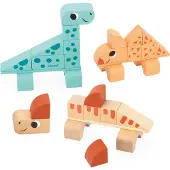 Janod Cubes Dino Cubikosaurus
