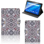 B2Ctelecom Lenovo Tab E10 Leuk Tablet hoesje Flower Tiles