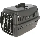 Kerbl Transport box - - Expedion eco - 45 x 30 x 30 cm - Black - For dogs and cats