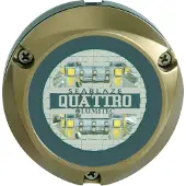 Lumitec Zambezi Quattro Rgbw Led Light Goud 2000 Lumens