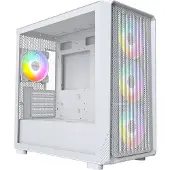 Montech X5M Midi-tower PC-behuizing, Behuizing, Gaming-behuizing Wit