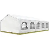 TOOLPORT Partytent 5x10 m, PE 450, wit