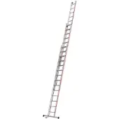 Hymer touwladder met wandgeleiders, 3x14 treden