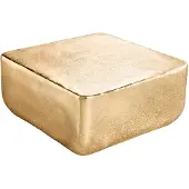 Invicta Design salontafel UNIT 70cm goud metaal gehamerd handgemaakt - 42732