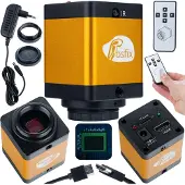 Rosfix Microscoopcamera KMPP-HDMI-TF - 12MP HDMI 720P Live - 1/2'' CMOS, Foto 1600x900, MicroSD 32GB