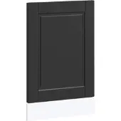 vidaXL Vaatwaspaneel Porto 45x1,5x57 cm bewerkt hout zwart