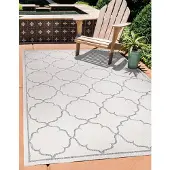 Muratap Berlin outdoor vloerkleed binnen en buiten laagpolig tapijt tuin - 160x230 cm