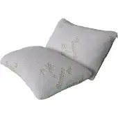 Herzberg - 2x Bamboe kussens - 50x70 cm - Met traagschuim -