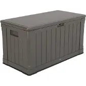Lifetime Outdoor opslag terrasbox - Bruin, 128 x 64 x 67 cm