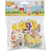 Grafix Foamstickers Pasen, 30st.
