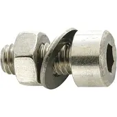 Fix Nippel M5 X 16 Mm Binnenzeskant Schroef 100 Eenheden