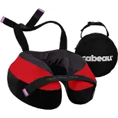 Cabeau The Neck's Evolution TNE S3 Reisnekkussen Memory Foam Vliegtuigkussen - Nekkussen met bevestigingsriemen - 360 graden ondersteuning voor reize