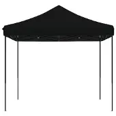 vidaXL Partytent inklapbaar pop-up 292x292x315 cm zwart