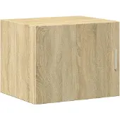 vidaXL Opbergkast smal 50x42,5x225 cm bewerkt hout sonoma eikenkleurig