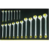 Stahlwille 96838183 TCS 13/18,6-24MM Ring-steeksleutelset Sleutelbreedte (metrisch) 8 - 19 mm