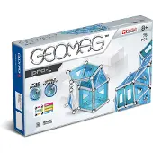 Geomag bleu Pro-L / argent 75 pcs
