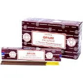 Ancient Wisdom Satya - opium - wierook - wierookstokjes - grote doos van 12 x 15 gram