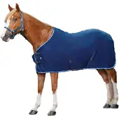 Riding World Zweetdeken navy 160 cm