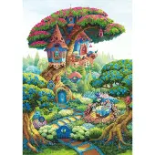 Magnolia puzzel Secret Garden - 1000 stukjes puzzel volwassenen.