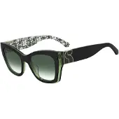 Kate spade Zonnebril KS JAYDA/G/S 53/19/140 Groene Acetaat monturen VROUW KS JAYDA/G/S