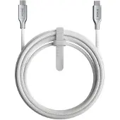 Nomad USB-C Naar USB-C Kabel 240 Watt 3 Meter Wit