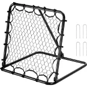 Vevor Soccer Rebounder Kick-Back Net 34 x 34 inch Draagbare voetbaltrainingscadeaus