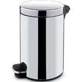 Hendi Runder afvalbak met binnenbak, 30 liter, diameter 300 mm, hoogte 650 mm