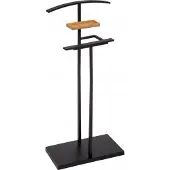 5 Five Bamboe Metalen Valetstand Badkamerplank - Zwart, 45 x 22 x 114 cm
