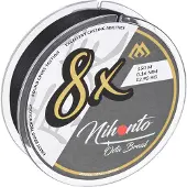 Mikado Nihonto Octa Gevlochten Vislijn 150 M Zwart 0.160 mm