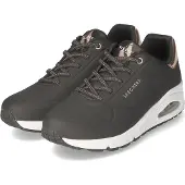SKECHERS Sneakers laag 'Uno' rose-goud / zwart