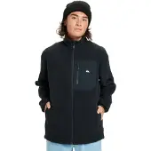 Quiksilver - Clean Coast Full-Zip - Fleecevest XL, zwart