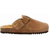 Scholl Klomp Men Olivier F New Suede Fur Taupe-Schoenmaat 41