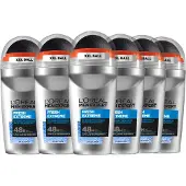 L'Oréal L’Oréal Paris Men Expert Fresh Extreme Deodorant Roller - 6 x 50ml
