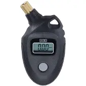 Bbb Cycling PressureGauge Bandenspanningsmeter Fiets - Digitale meter voor Presta en Schrader - 11 Bar - Zwart - BMP-90