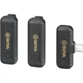 Boya BY-WM3T2-U2 wireless mic C-Type two transmitters