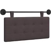 vidaXL Hangend hoofdbord Stof
