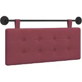 vidaXL Hangend hoofdbord Stof