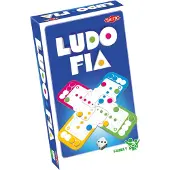 Tactic Ludo – Bordspel – Compacte Editie – Klassiek Familiespel – Vanaf 5 Jaar – 2 tot 4 Spelers