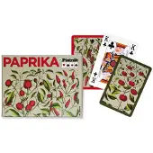 Piatnik 2387 - Speelkaarten: Paprika - 2 sets van 55 kaarten